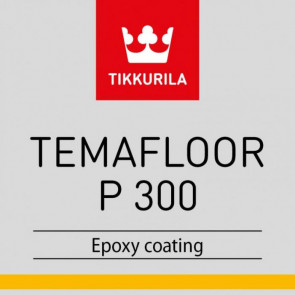 Tikkurila Temafloor P300 TPH 10L Dvousložkový epoxidový bezrozpouštědlový nátěr na těžce namáhané podlahy