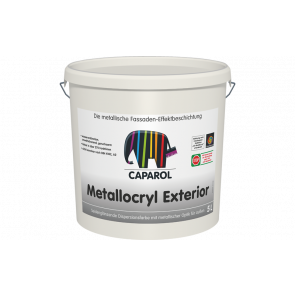 Caparol Metallocryl Exterior 5 L | Kovově stříbrný