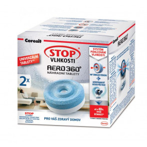 Ceresit Stop vlhkosti, natur náhradní tablety Aero 2x 450g