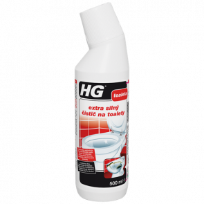 HG extra silný čistič na toalety 500 ml