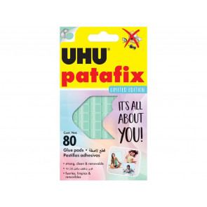 UHU patafix 80 ks Pastel Mint Lepící plastelína  k lepení papíru nebo malých předmětů