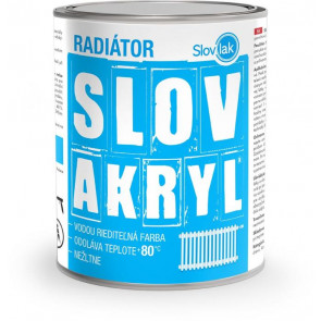 Slovakryl Radiator 0100 bílý 0,75kg