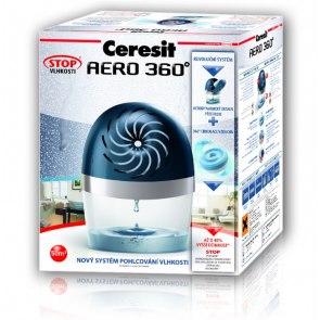 Ceresit Stop vlhkosti AERO 360° - 450g pohlcovač vlhkosti, odvlhčovač