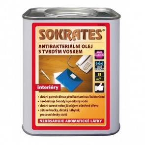 SOKRATES Antibakteriální olej s tvrdým voskem 0,75 lt