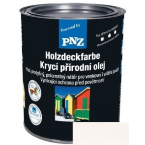PNZ Krycí přírodní olej weiß / bílá 2,5 l