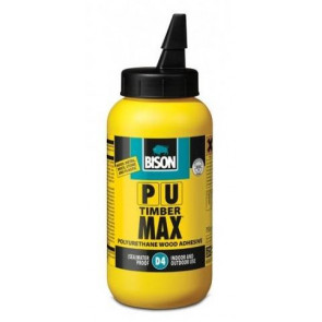 Bison PU Max D4 750ml - Vysokopevnostní polyuretanové lepidlo na dřevo D4