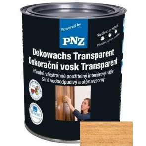 PNZ Dekorační vosk transparent eiche / dub 0,75 l