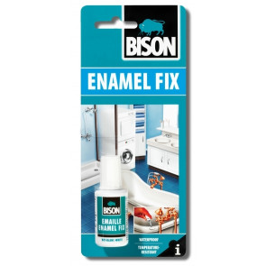 Bison Enamel Fix 20g blistr - Studený smalt na opravu smaltovaných předmětů, opravu van