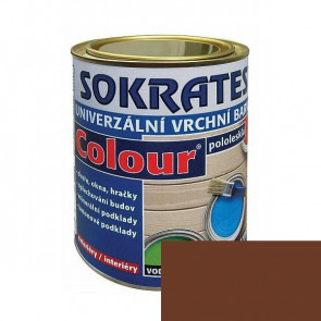SOKRATES Colour pololesk 0260 HNĚDÁ 0,7 kg