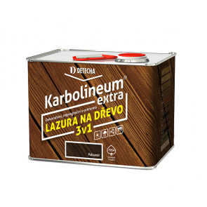 Detecha Karbolineum Extra 3,5 kg čerešňa-impregnačný lazúrovací náter na drevo 