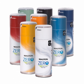 Spraypaint Zero Primer Grey 400ml univezální vodouředitelný sprej bez rozpouštědel