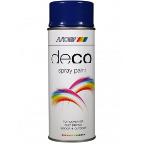 Motip DECO PAINT Acryl sprej barevný 400ml - univerzální rychleschnoucí akrylový sprej RAL 5002 lesk
