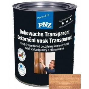 PNZ Dekorační vosk transparent nussbaum / ořech 0,25 l