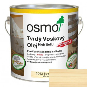 OSMO 3062 Tvrdý voskový olej Original 2,5 L