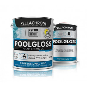 Poolgloss 3L světle modrá - dvousložková polyuretanová barva na plavecké bazény, betonové a laminátové bazény