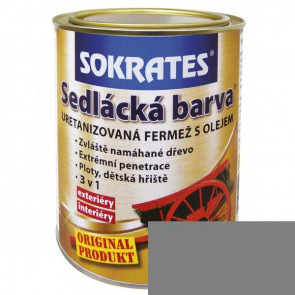 SOKRATES Sedlácká barva 0130 tmavá šedá 0,7 kg