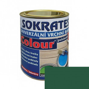 SOKRATES Colour pololesk 0540 TMAVĚ ZELENÁ 5 kg