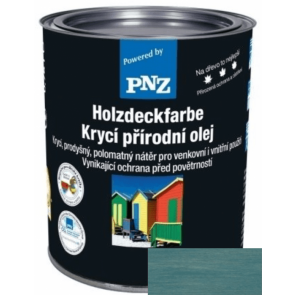 PNZ Krycí přírodní olej türlisblau / tyrkysově modrá 10 l