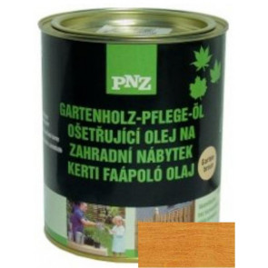 PNZ Ošetřující olej na zahradní nábytek gartenbraun / zahradní hnědá 0,75 l