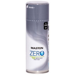 Spraypaint Zero Primer Grey 150ml univezální vodouředitelný základní sprej bez rozpouštědel 